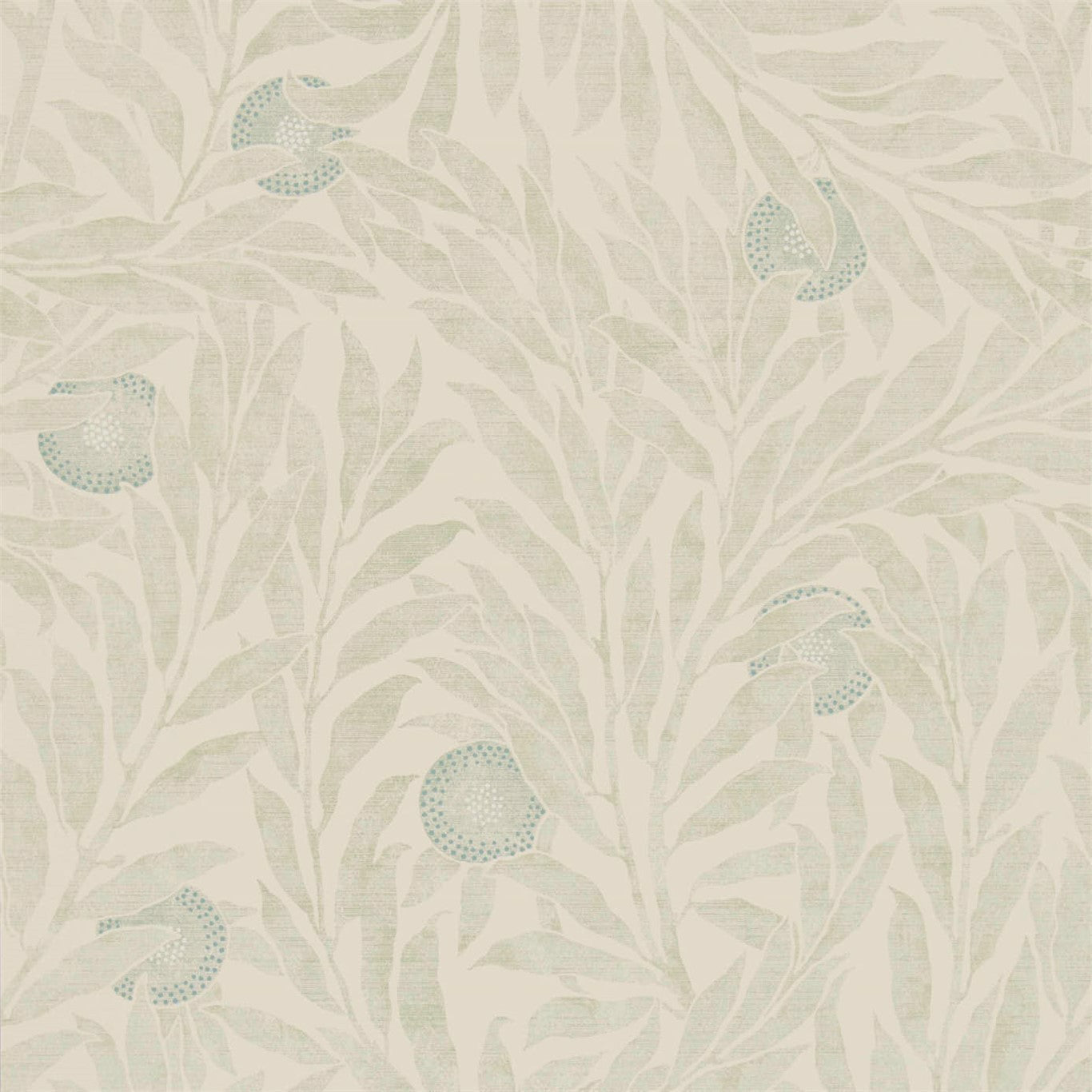 Sanderson Orange Tree Willow Wallpaper Sample DDAM216402