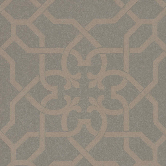 Sanderson Mawton Charcoal/Gilver Wallpaper Sample DDAM216419