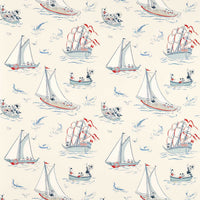 Sanderson Donald Nautical Sea Salt Fabric DDIF227162