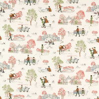 Sanderson 101 Dalmatians Candy Floss Fabric DDIF227168