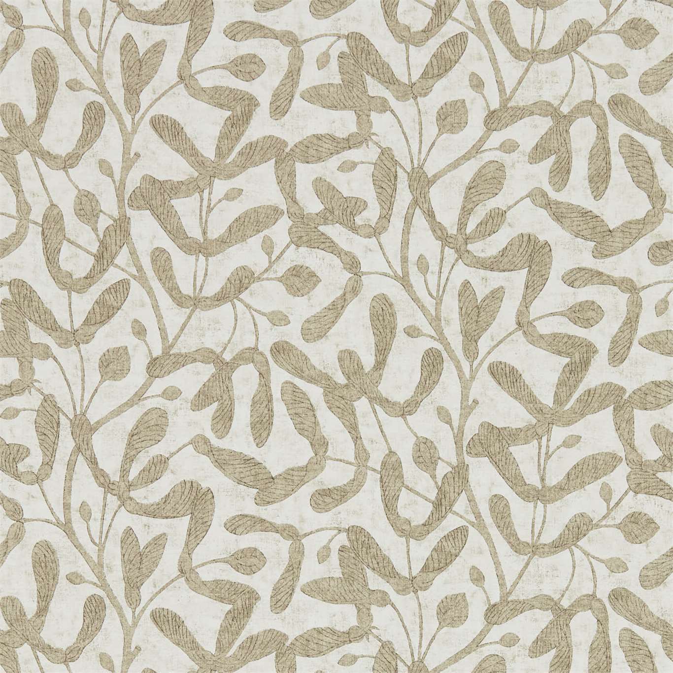 Sanderson Sycamore Trail Gold Wallpaper Sample DEBB216501