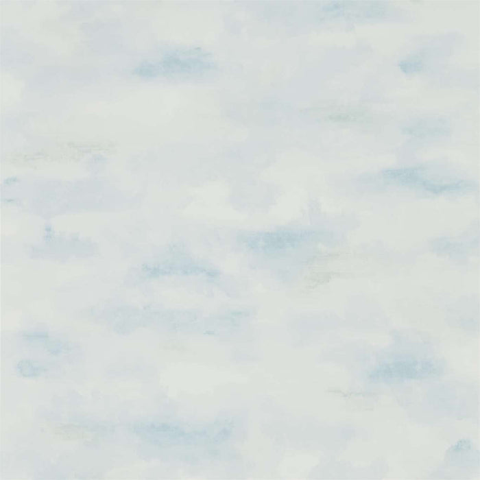 Sanderson Bamburgh Sky Mist Blue Wallpaper Sample DEBB216516
