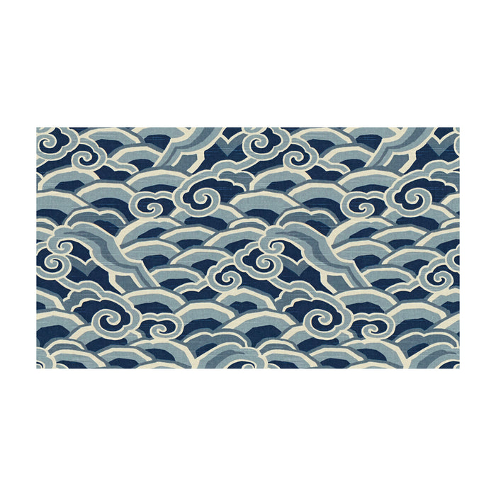 Kravet Basics Decowaves Ultramarine Fabric DECOWAVES.516.0