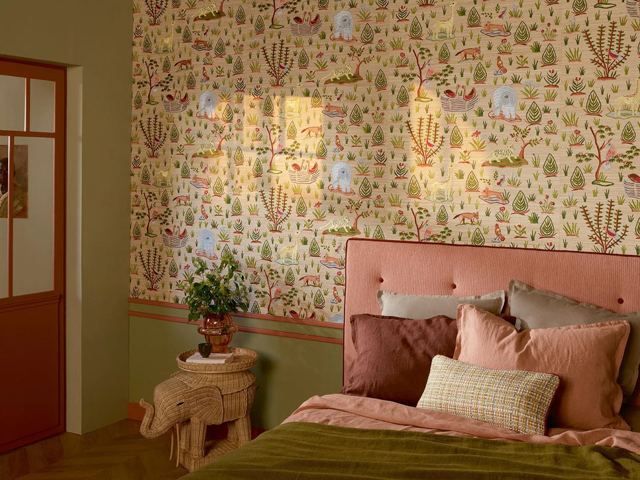 Pierre Frey Maya Tropical Wallpaper Sample FP061001