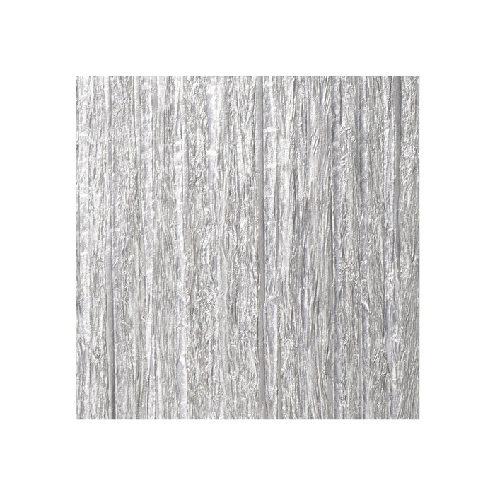 Donghia Bamboozle Metallic Silver Wallpaper Sample DG-20058.009.0