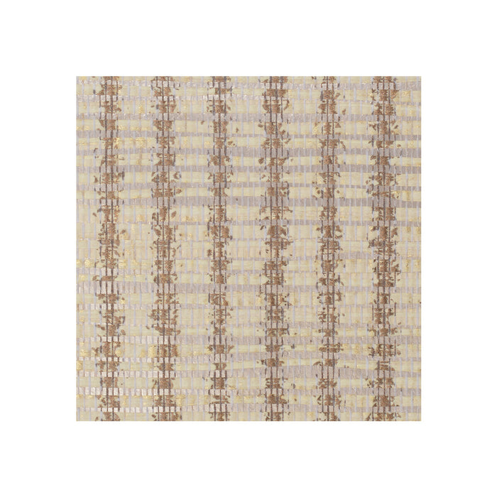 Donghia Smoke And Mirrors Gold Wallpaper Sample DG-20060.003.0