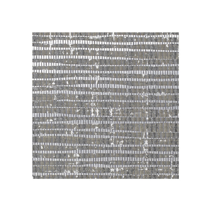 Donghia Smoke And Mirrors Grey Wallpaper Sample DG-20060.039.0