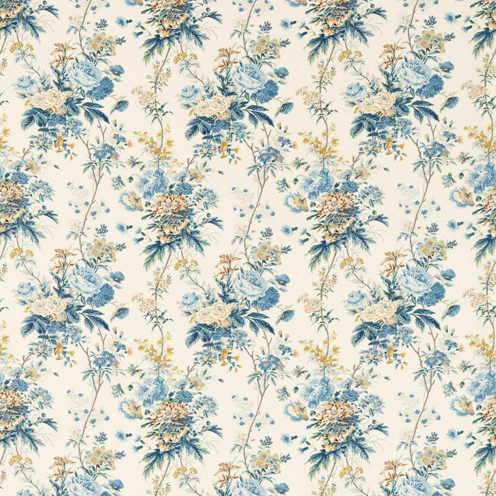 Sanderson Lakeland Paradis Poppinjay/Lion Fabric Sample DGDF227172