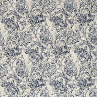 Sanderson Fringed Tulip Toile Woad 227181 Fabric DGDF227181