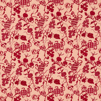 Sanderson Mydsomer Pickings Conch/Madder Fabric DGDF237390