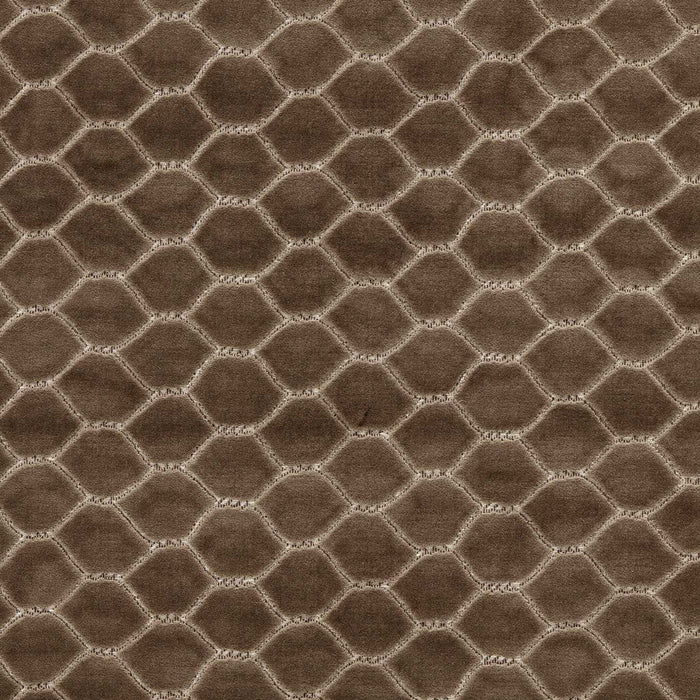 Sanderson Faraday Velvet Walnut Fabric Sample DGDV237411