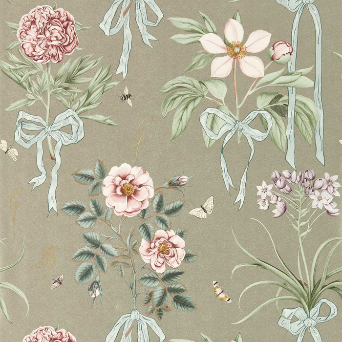 Sanderson Cupid`s Beau Florin/Madder Wallpaper DGDW217312