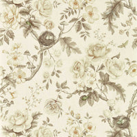 Sanderson Tansy Bloom Oyster Wallpaper DGDW217315
