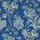 Sanderson Fringed Tulip Toile Smalt Wallpaper DGDW217323