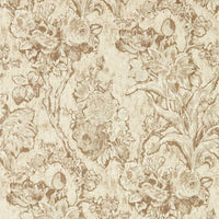 Sanderson Fringed Tulip Toile Jute Wallpaper DGDW217325