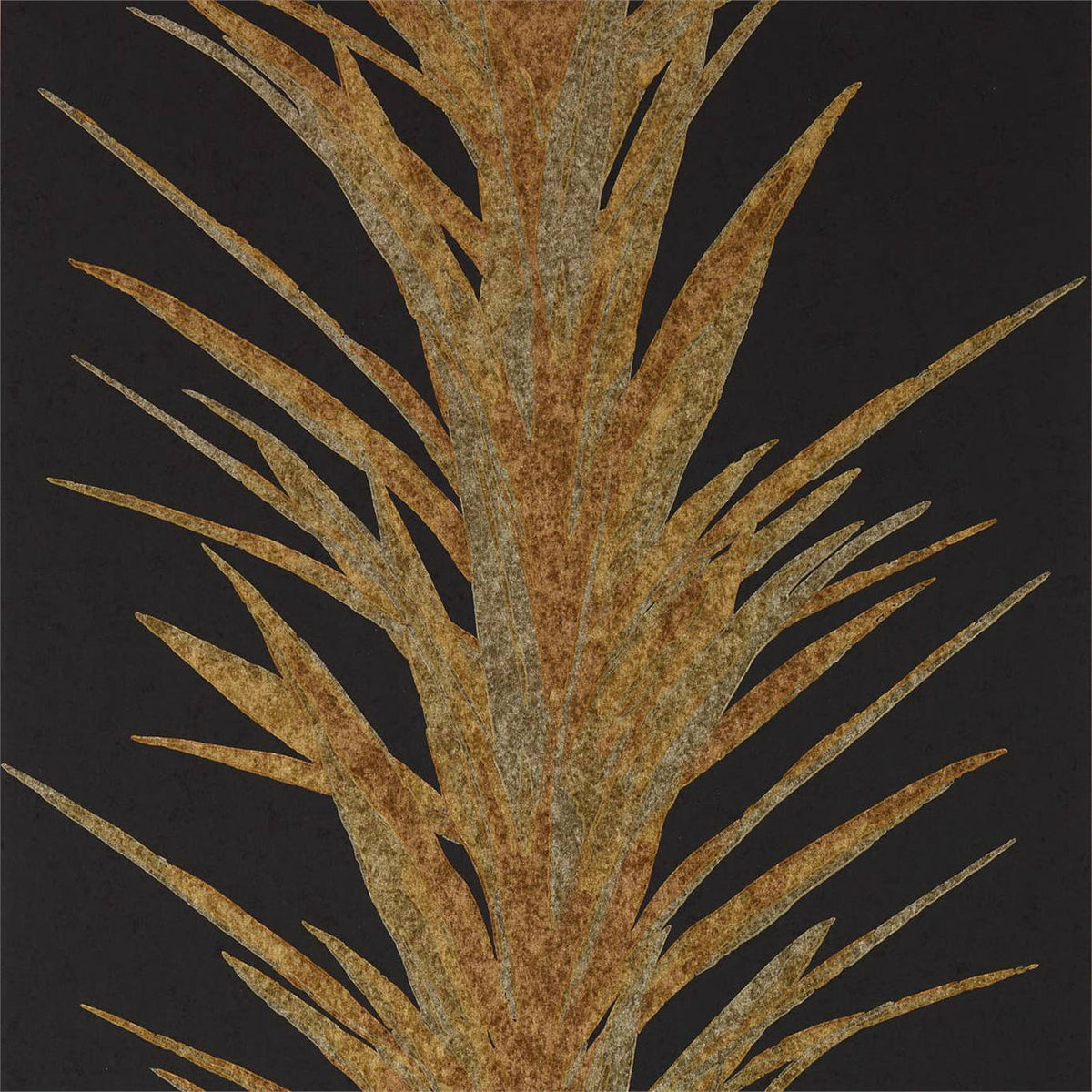 Sanderson Yucca Charcoal/Gold DGLW216651 Sample | 40% Off (Samples)