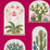 Sanderson Terrariums Rhodera/Multi Wallpaper Sample DGLW216657