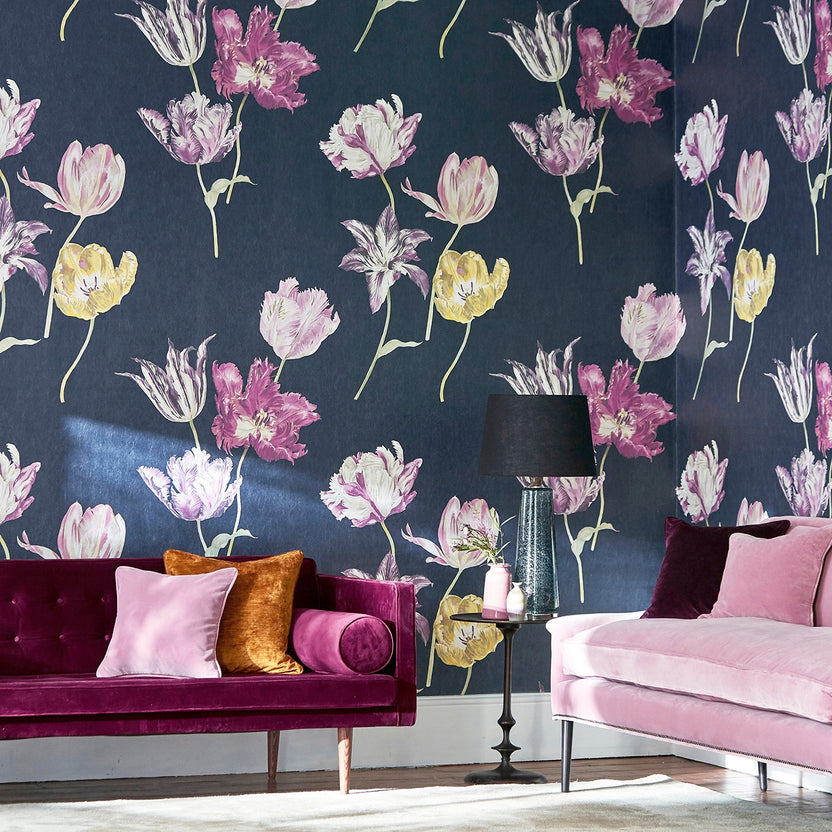 Sanderson Tulipomania Tulipomania Botanical DGLW216666 Sample | 40% Off ...