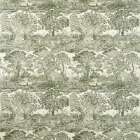 Sanderson Highgrove Toile Yew Green Fabric DHIF227311
