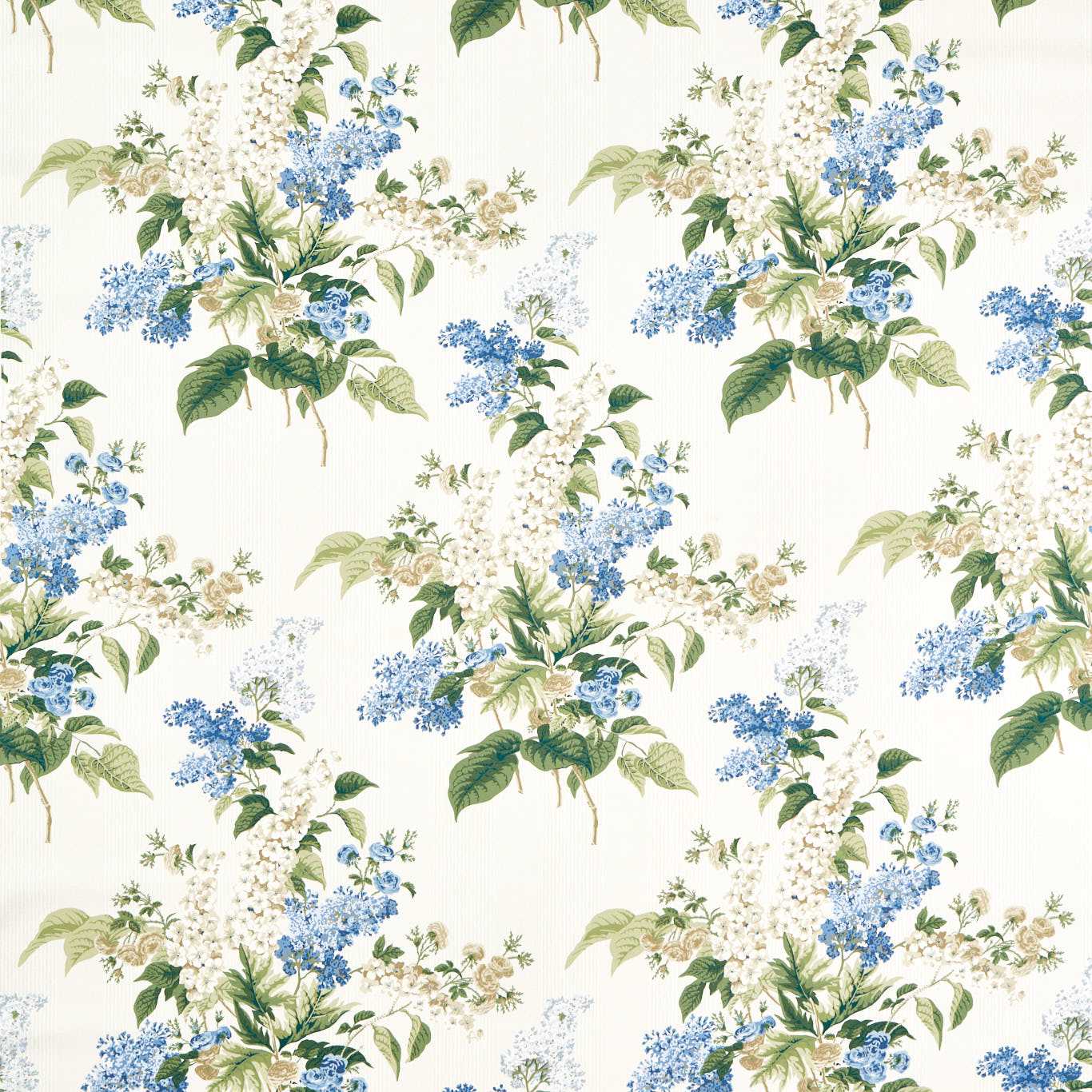 Sanderson Delphinium & Lilac Larkspur Blue Fabric Sample DHIF227313