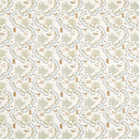 Sanderson Wildflower Meadow Going Green Fabric DHIF227317
