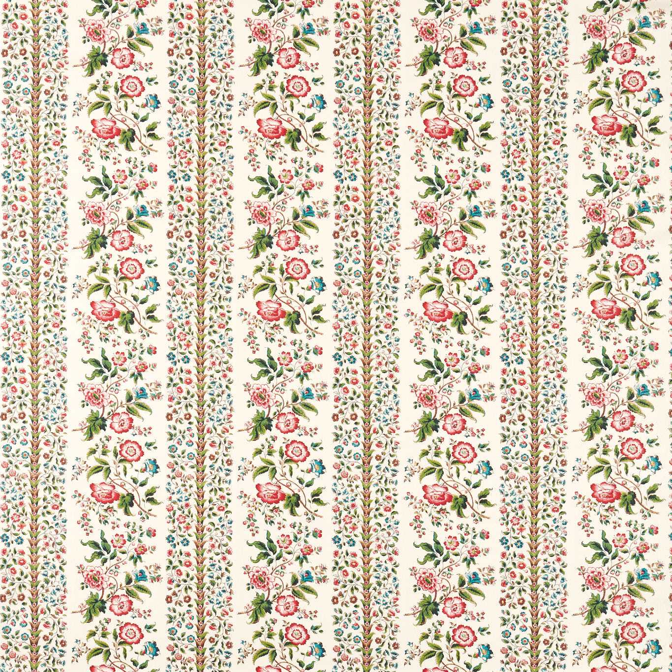 Sanderson Rose Pergola Chintz Fabric Sample DHIF227318