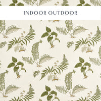 Sanderson Hosta & Fern Olivine Fabric DHIF227337