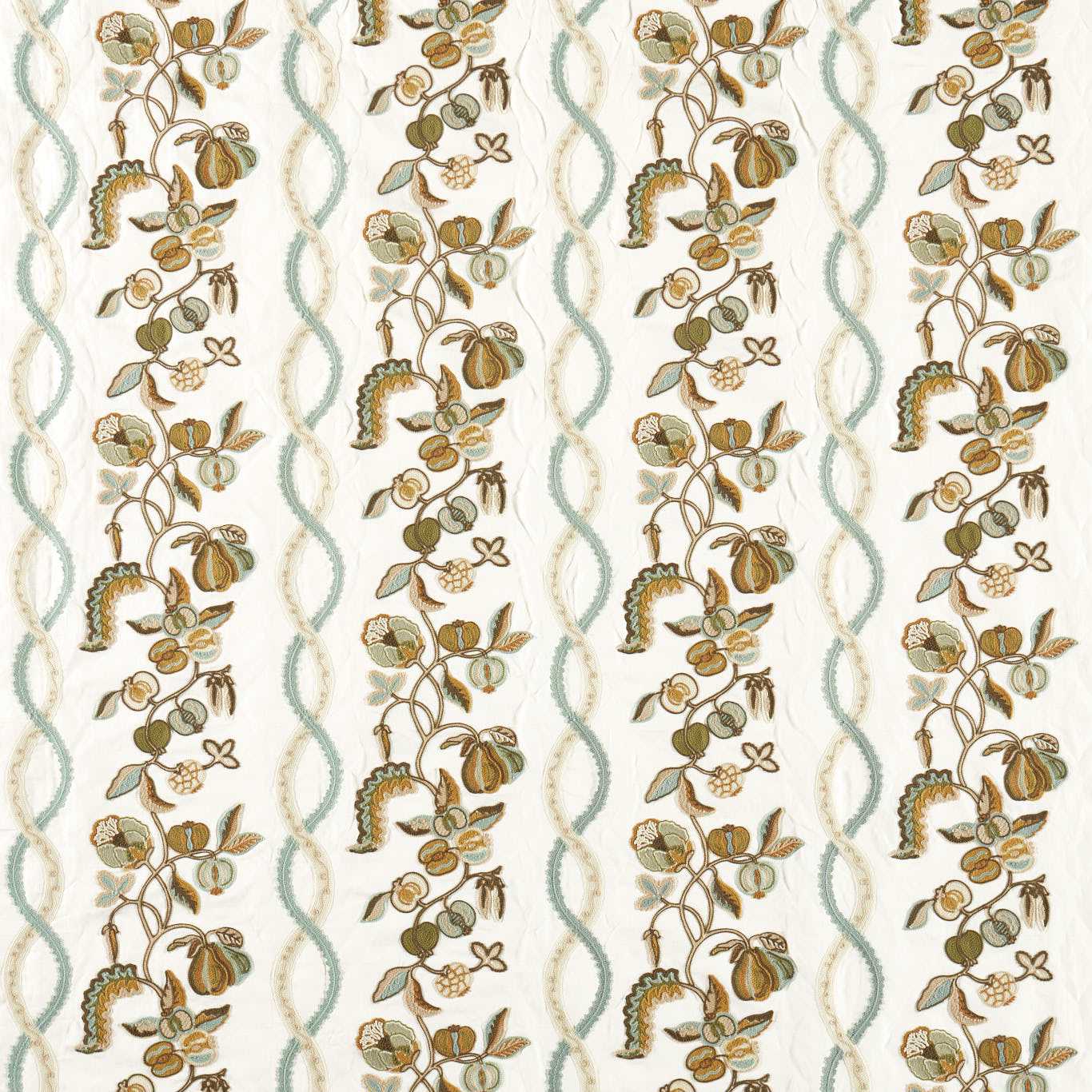 Sanderson Kitchen Garden Gloucestershire Pear Fabric Sample DHIF237600