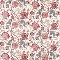 Sanderson Salisbury Embroidery Crimson Fabric DHIF237605