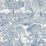 Sanderson Highgrove Toile Tetbury Blue Wallpaper DHIP217480