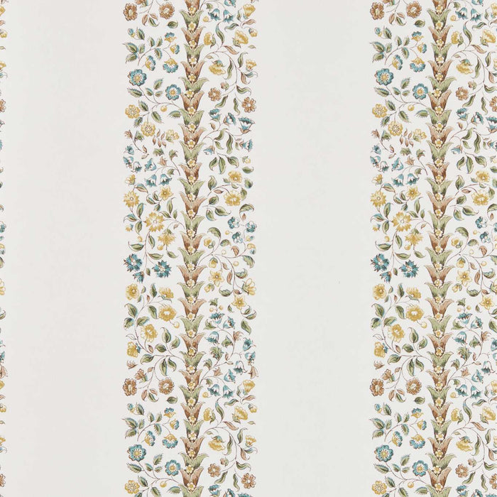 Sanderson Pergola Stripe Parchment Wallpaper Sample DHIP217484