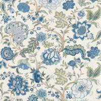 Sanderson Salisbury Tetbury Blue Wallpaper DHIP217487