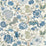 Sanderson Salisbury Tetbury Blue Wallpaper Sample DHIP217487