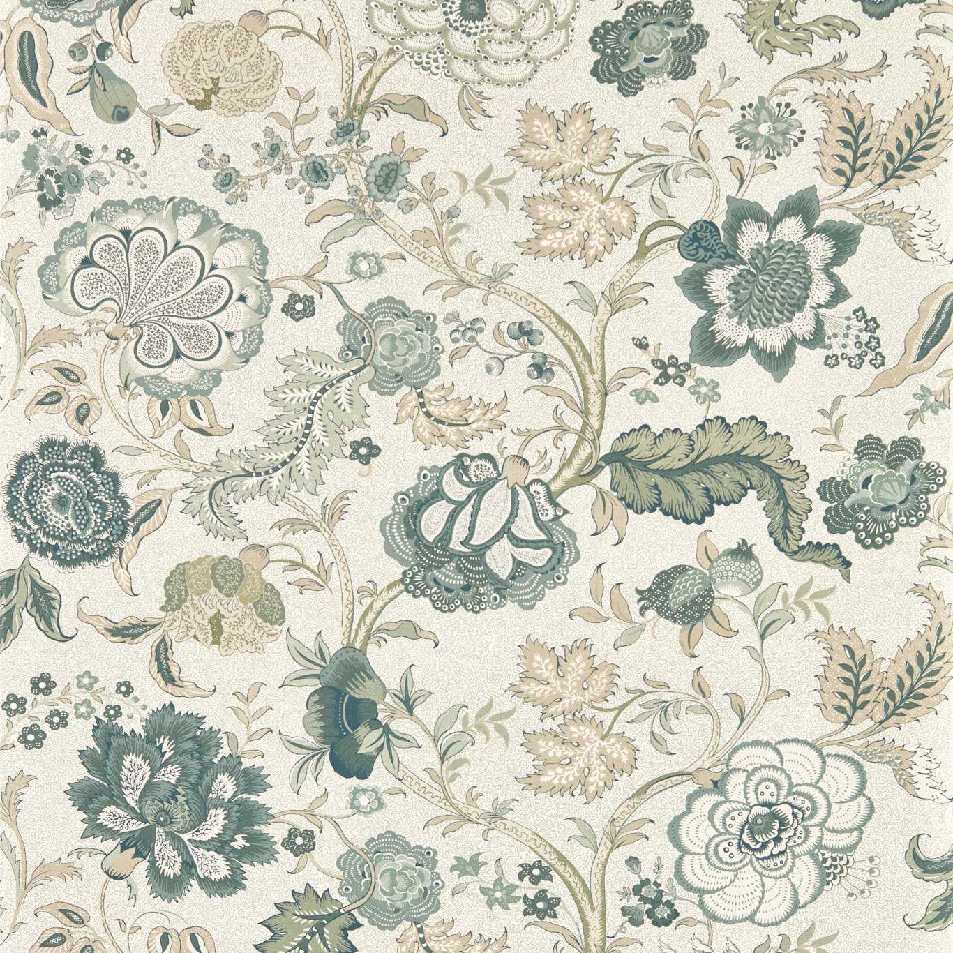 Sanderson Salisbury Yew Green Wallpaper Sample DHIP217489