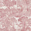 Sanderson Highgrove Toile Madder Rose Wallpaper DHIP217505