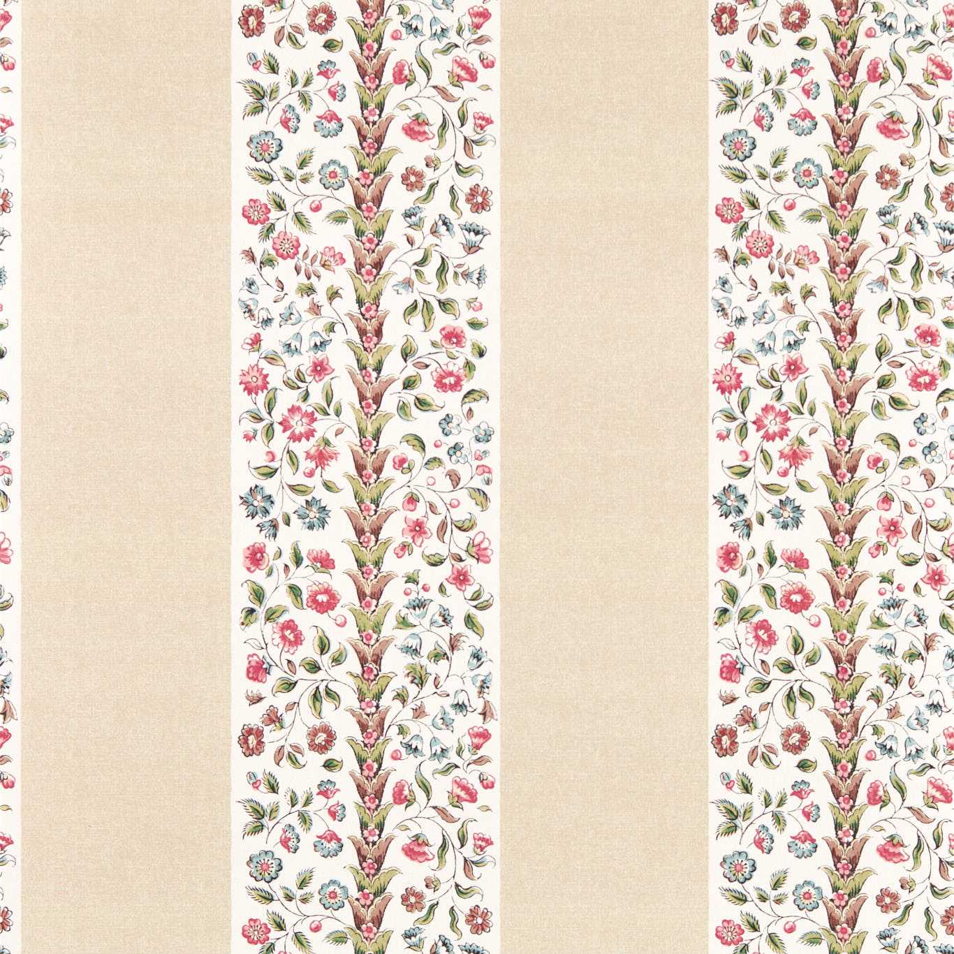 Sanderson Pergola Stripe High Tea Wallpaper Sample DHIP217506