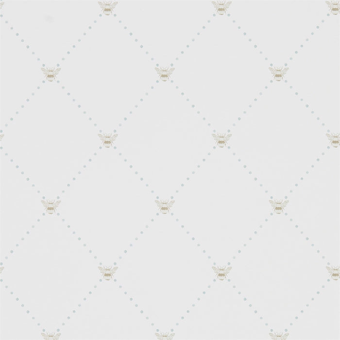 Sanderson Nectar Mineral/Dove Wallpaper Sample DHPO216354