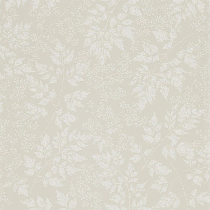 Sanderson Spring Leaves Barley Wallpaper Sample DHPO216374