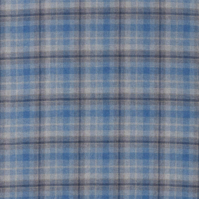 Sanderson Samphrey Check Indigo/China Fabric Sample DISW236747