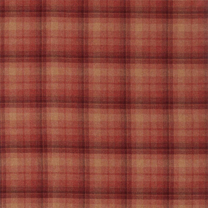 Sanderson Samphrey Check Russet Fabric Sample DISW236748