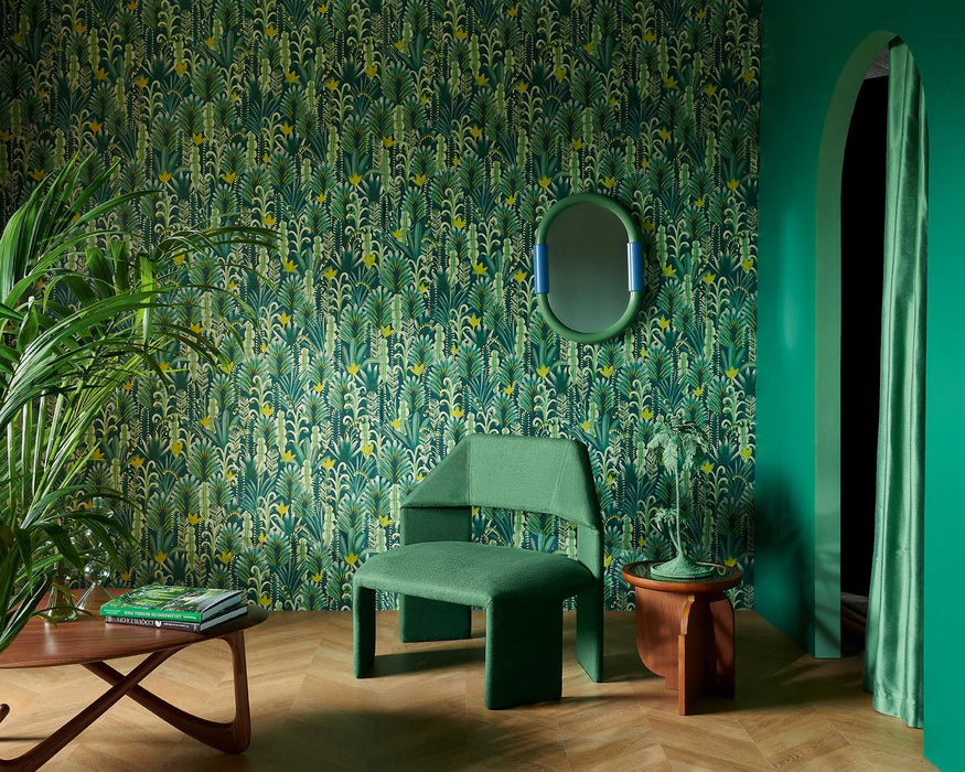 Pierre Frey La Desirade Palmeraie Wallpaper FP010001