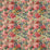 Sanderson Rose & Peony Red/Green/Gold Fabric Sample DKH11R203