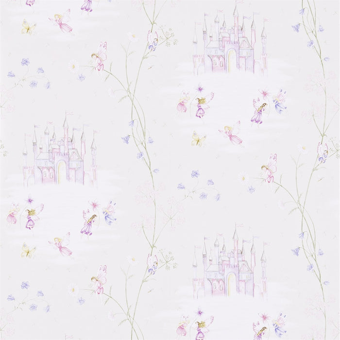 Sanderson Fairy Castle Vanilla Wallpaper Sample DLIT214047