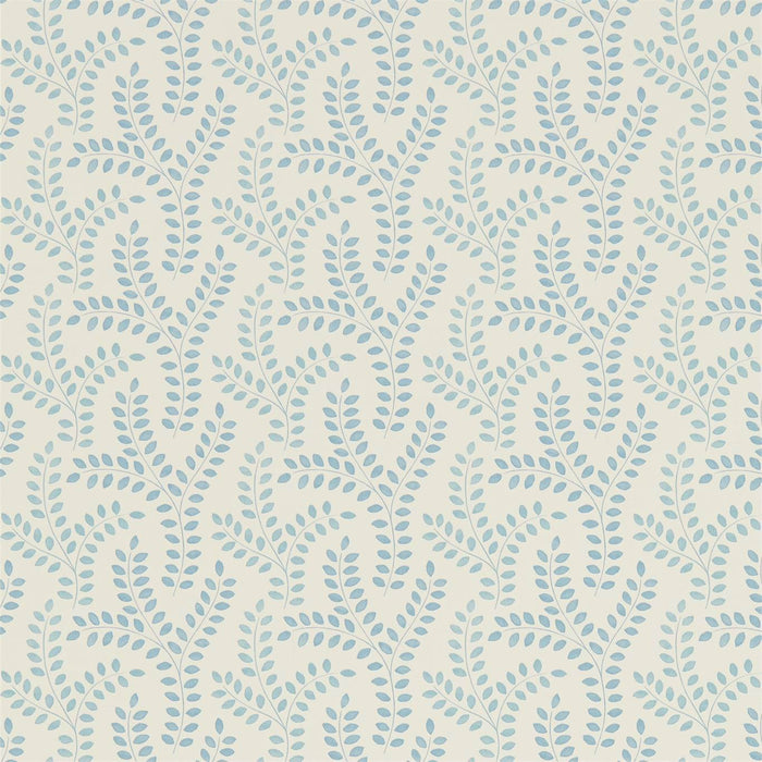 Sanderson Yarton Cornflower Blue Wallpaper Sample DLMW216886