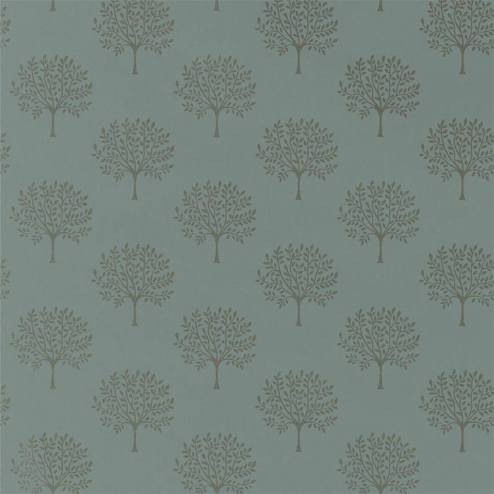 Sanderson Marcham English Grey Wallpaper Sample DLMW216900