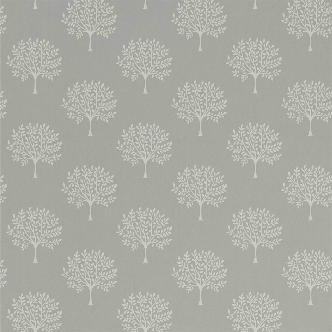 Sanderson Marcham Grey Birch Wallpaper Sample DLMW216901