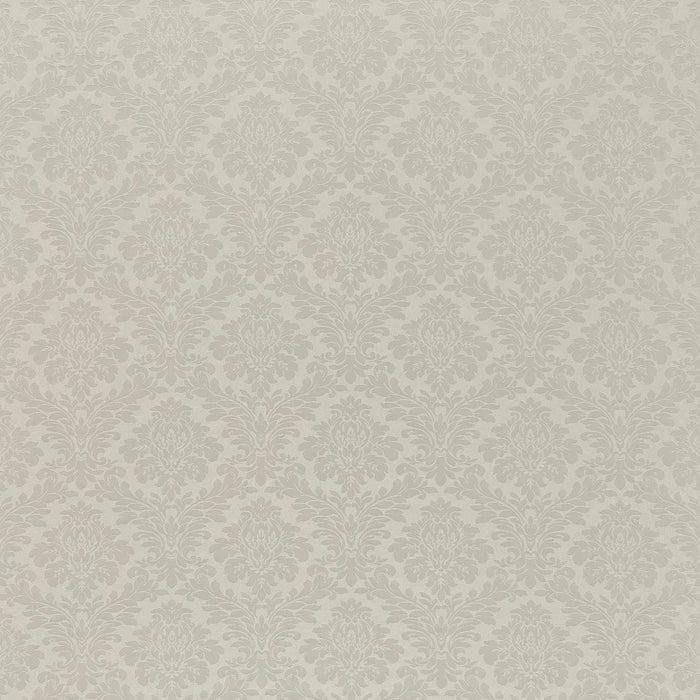 Sanderson Lymington Damask Silver Fabric Sample DLYM232604