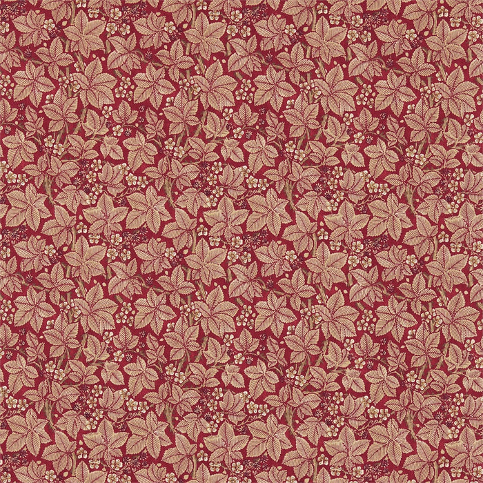 Morris & Co Bramble Wine/Thyme Fabric Sample DM3P224465