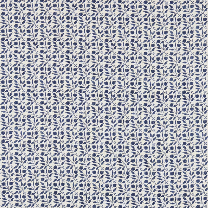 Morris & Co Rosehip Indigo Fabric Sample DM3P224486