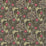 Morris & Co Morris Seaweed Ebony/Poppy 214716 Wallpaper Sample DM3W214716